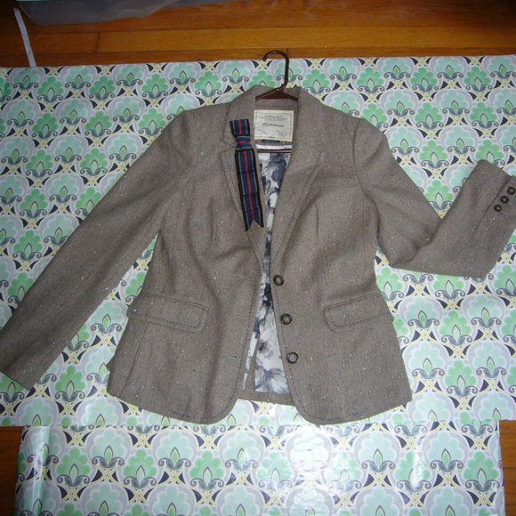 Cartonnier Anthro Frontrunner Blazer - Wool - sz 4 - Picture 6 of 8